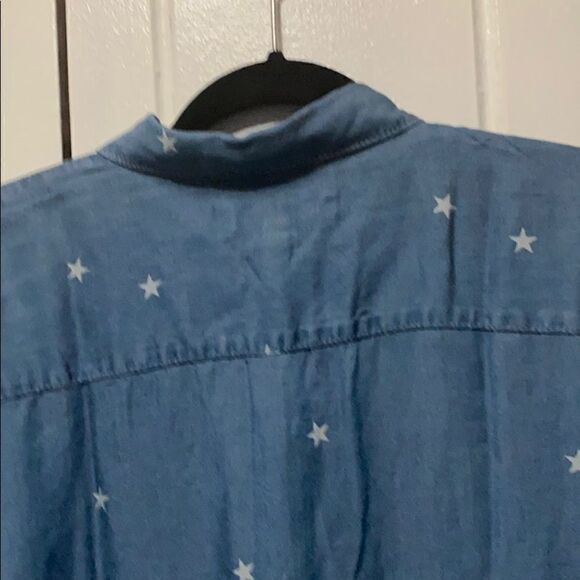 NWT Thread & Supply Star chambray shirt blouse XS - Picture 7 of 12